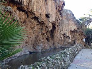 HAMMAM BOU HADJAR  (8) LA SOURCE DES EAUX THERMALES